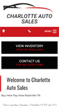 Mobile Screenshot of charlotteautosales.com